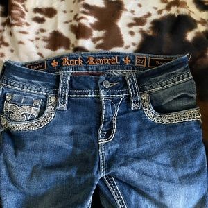 Womens Rock Revival Jeans